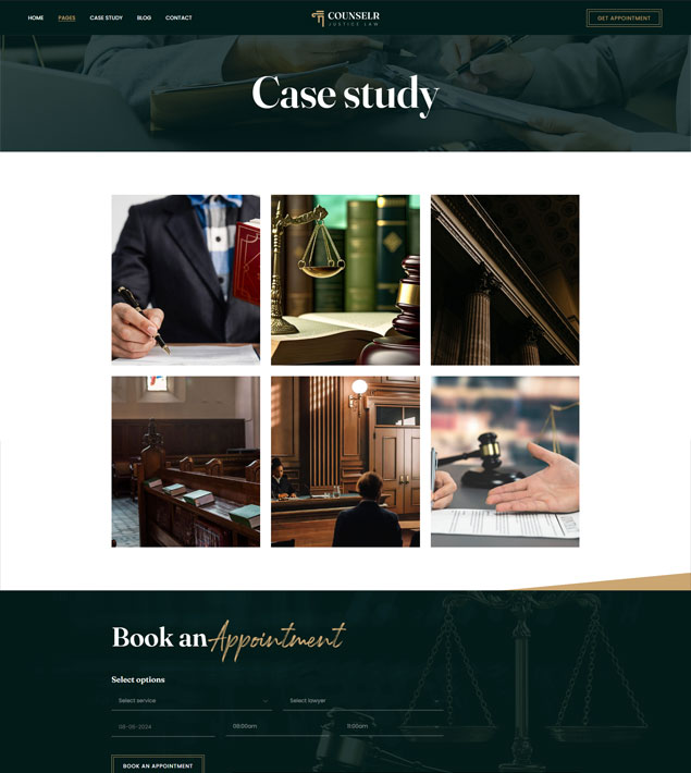 Our case study page