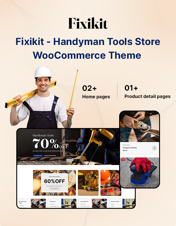 Hardwares & Tools Store WooCommerce Theme