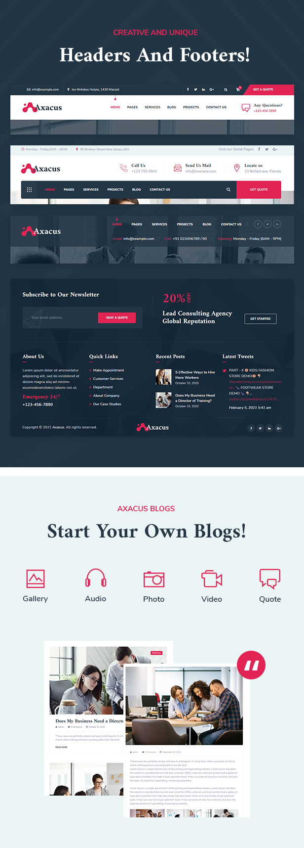 Business Agency HTML Template