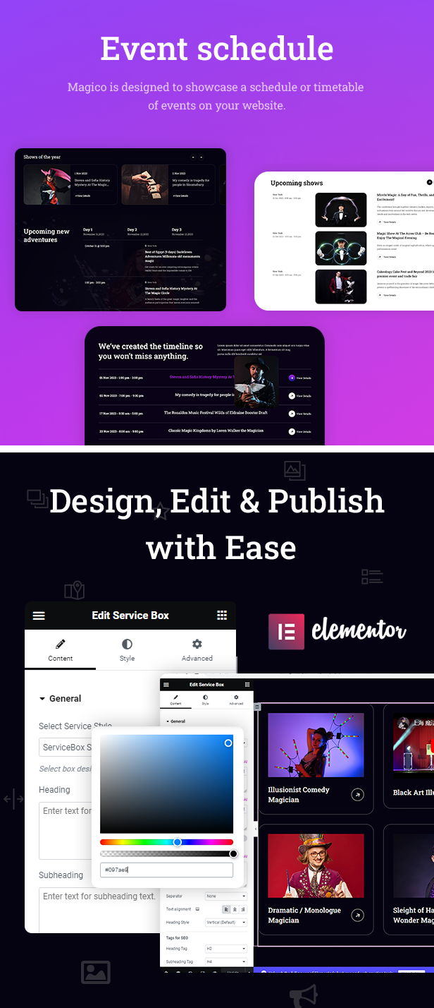 Magic Fiesta WordPress theme