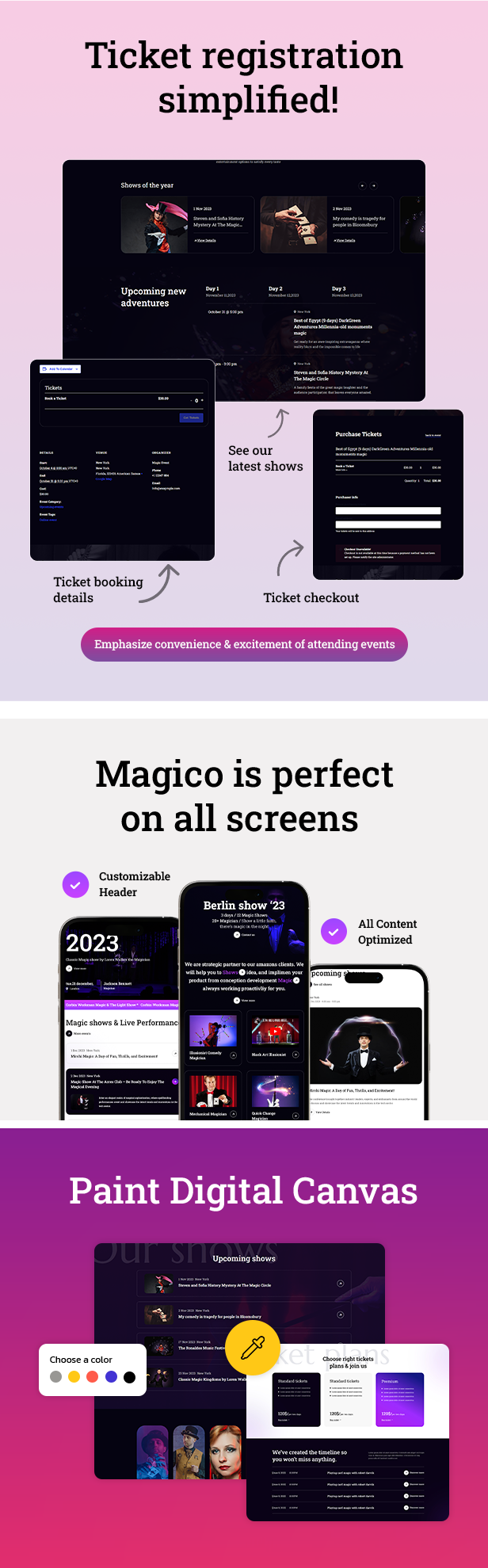 Magic Fiesta WordPress theme