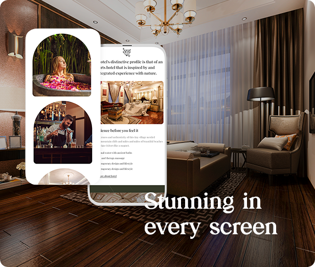 Resort & Hotel Booking WordPress Theme