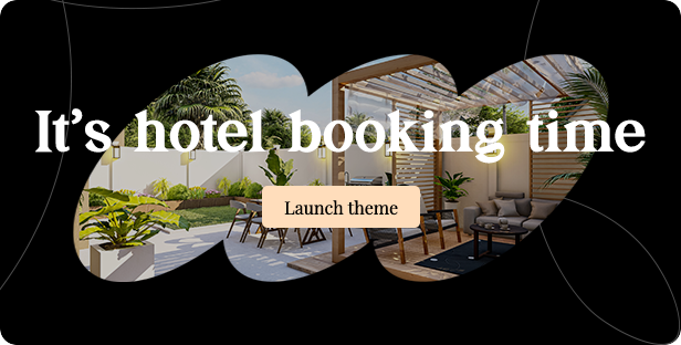 Resort & Hotel Booking WordPress Theme