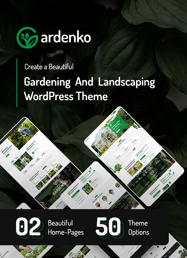 Landscaping & Gardening WordPress Theme