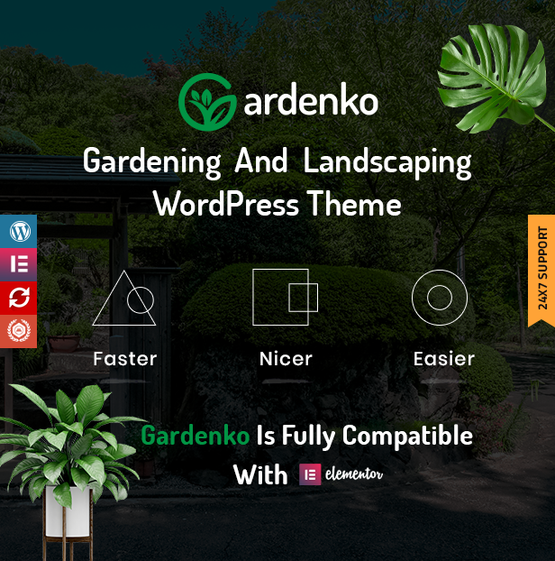 Landscaping & Gardening WordPress Theme